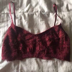 Wine bralette